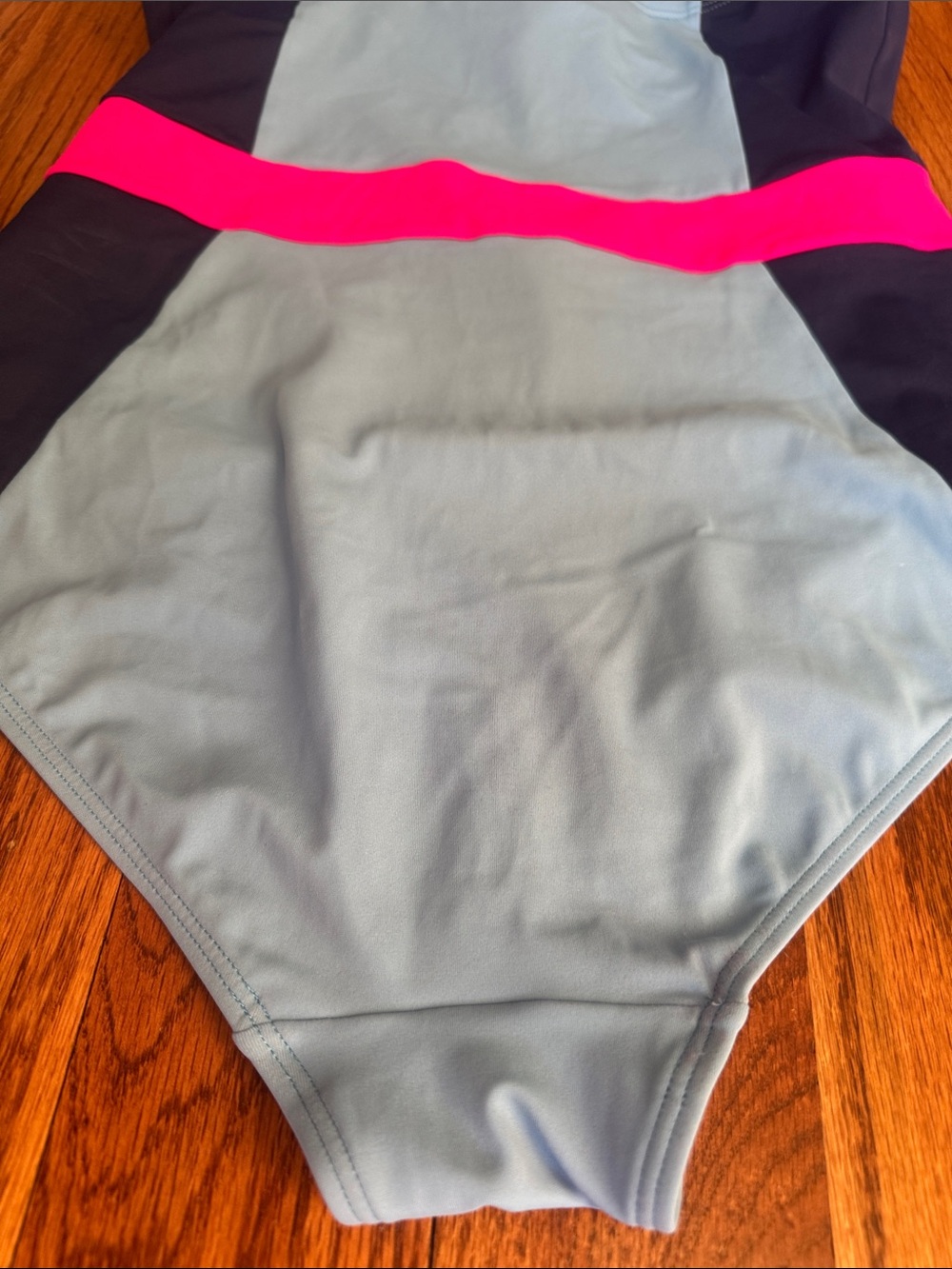 Boden Navy, Sky Blue & Hot Pink Colorblock One-Piece Swimsuit - Picture 5 of 7